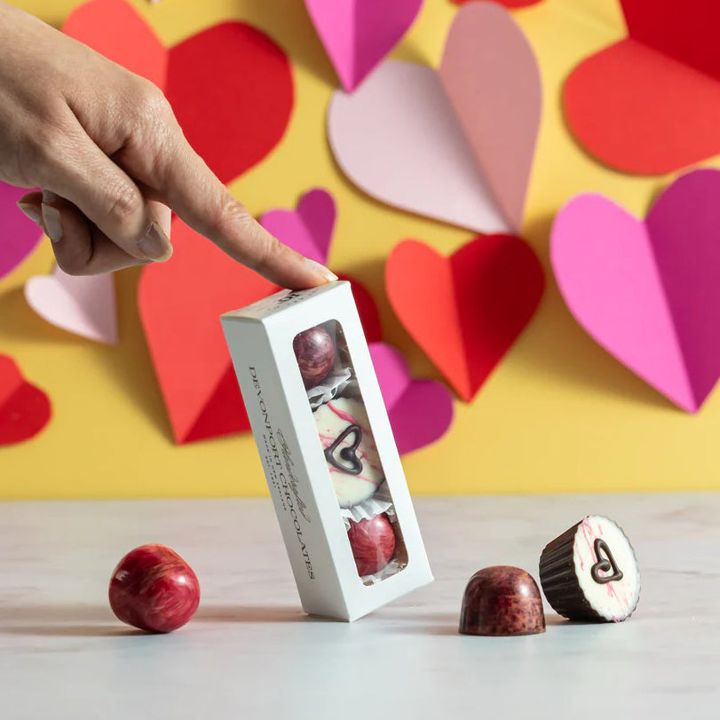 Devonport Chocolates Valentines 3 piece